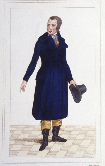 Portrait of Antoine Quentin Fouquier Tinville, French magistrate and politician (1746-1795) (engraving of 1830) by Unknown artist