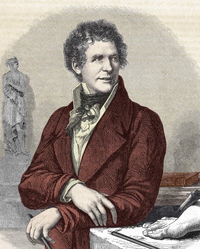 Portrait of Antonio Canova, Sculptor by Unknown artist
