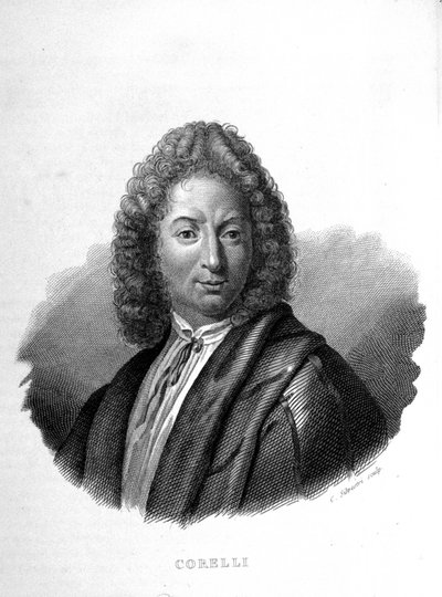 Portrait of Arcangelo Corelli (1653 - 1713) by Unknown artist