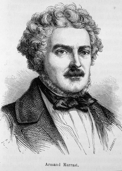 Portrait of Armand Marrast, French politician (1801 - 1852) by Unknown artist