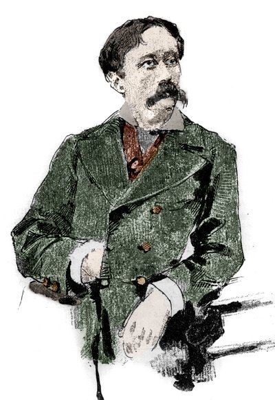 Portrait of Arrigo (or Enrico) Boito (1842-1918), Italian librettist, author of the libretto of 