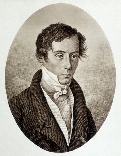 Portrait of Augustin Fresnel (1788-1827), French physicist by Unknown artist