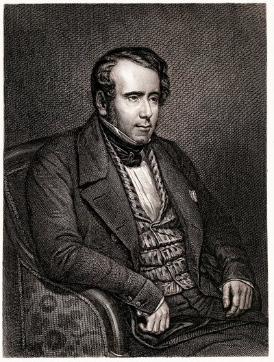 Portrait of Augustin Thierry, French historian by Unknown artist
