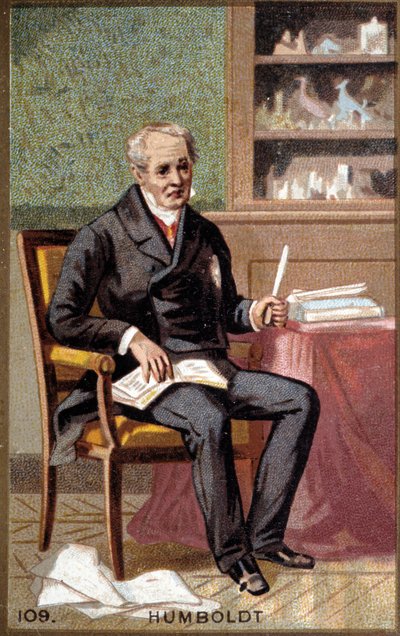 Portrait of Baron Alexander Von Humboldt by Unknown artist