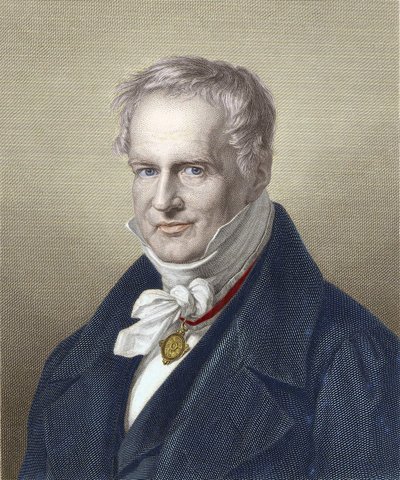 Portrait of Baron Alexander Von Humboldt by Unknown artist