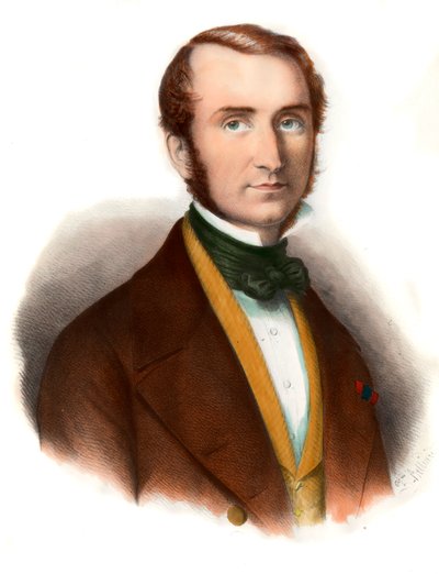 Portrait of Baron Justus Von Liebig, Chemist by Unknown artist