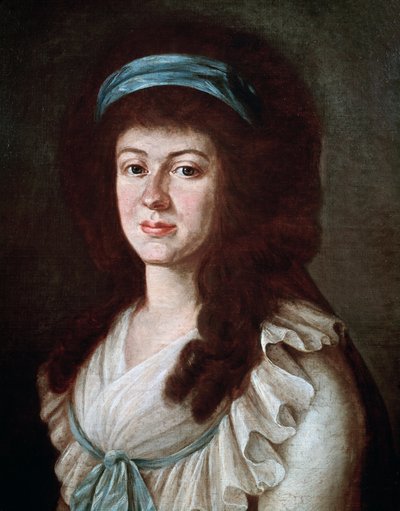 Portrait of Baroness Maria Anna von Westerholt by Unknown artist