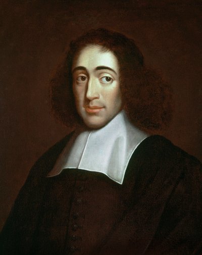 Portrait of Baruch Spinoza (1632-1677), Dutch Philosopher by Unknown artist