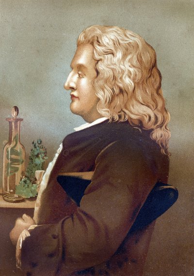Portrait of Bernard de Jussieu (1699-1777), French botanist. from 