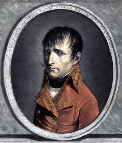 Portrait of Bonaparte, First Consul of the French Republic (1801) by Unknown artist