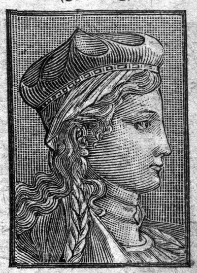 Portrait of Brunehaut, Wife of Sigebert I by Unknown artist