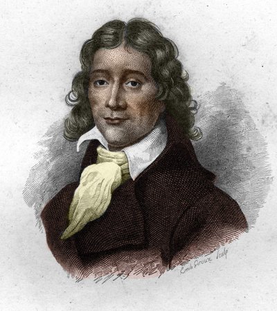 Portrait of Camille Desmoulins (1760-1794), French publicist and politician (19th century engraving) by Unknown artist