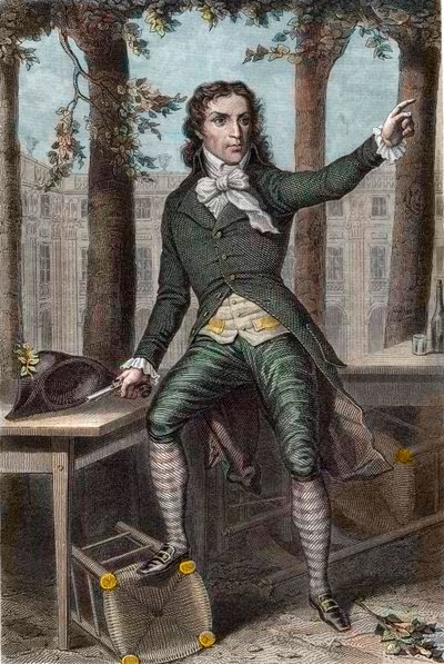 Portrait of Camille Desmoulins by Unknown artist