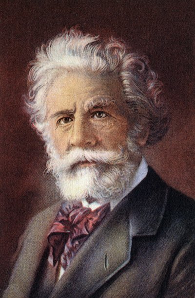 Portrait of Camille Flammarion, French astronomer and scientific journalist by Unknown Artist