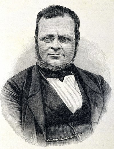 Portrait of Camillo Benso, Count of Cavour (1810-1861), Italian statesman by Unknown artist