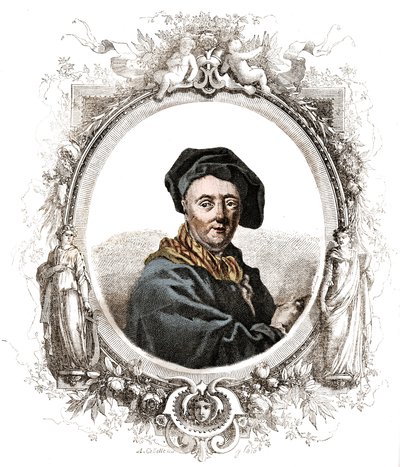 Portrait of Carle Van Loo, French Painter by Unknown artist