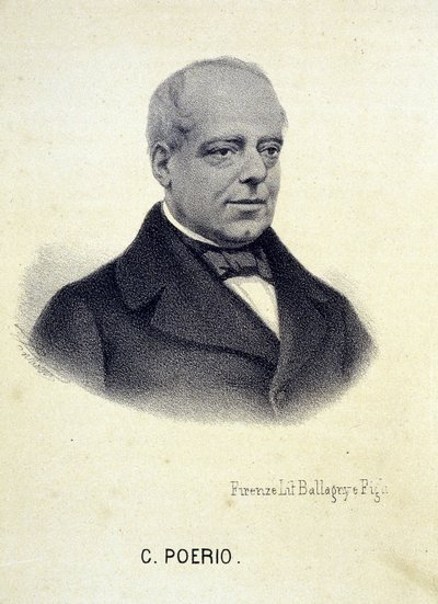 Portrait of Carlo Poerio (1803 - 1867), Italian revolutionary by Unknown artist