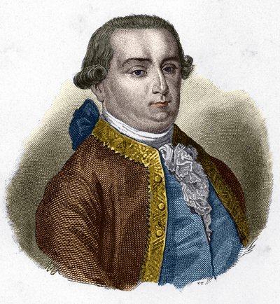 Portrait of Cesare Bonesana, Marquis de Beccaria (1738 - 1794), Italian jurist by Unknown artist