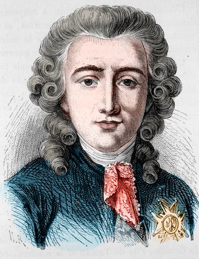 Portrait of Charles Alexandre de Calonne, French politician - in 
