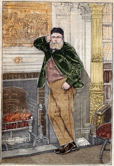 Portrait of Charles Gounod (1818-1893), French composer by Unknown artist