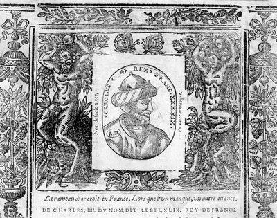 Portrait of Charles IV Le Bel, King of France from 1322 to 1328 by Unknown artist