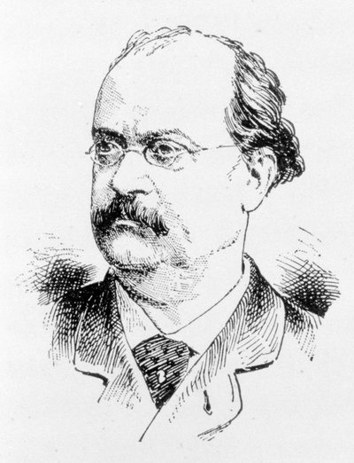 Portrait of Charles Lecocq (1832 - 1918), French composer. by Unknown artist