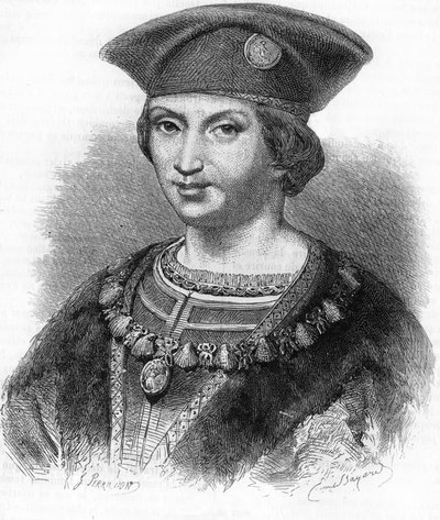 Portrait of Charles VIII, King of France by Unknown artist