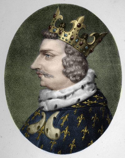 Portrait of Charles V the Wise, King of France by Unknown artist