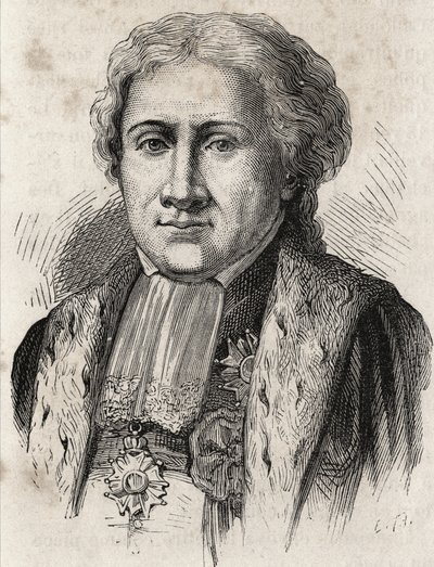 Portrait of Claude Ambroise Régnier, Duke of Massa, Lawyer, Grand Judge, Minister of Justice (1746-1814) by Unknown artist