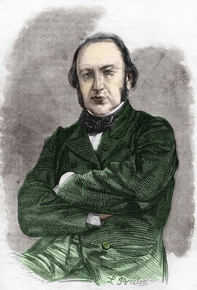 Portrait of Claude Bernard (1813-1878), French Physiologist by Unknown artist