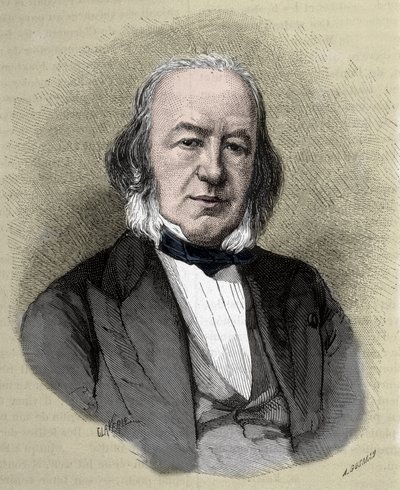 Portrait of Claude Bernard, French Physiologist by Unknown artist