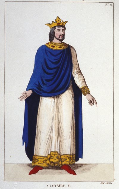 Portrait of Clothaire II, King of Neustria and King of the Franks by Unknown artist