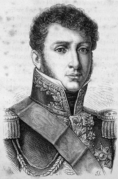 Portrait of Count Charles Tristan of Montholon, French General (1783-1853) by Unknown artist