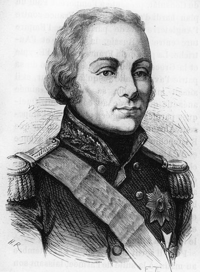 Portrait of Count Rostopchine (1765 - 1826). Engraving from 