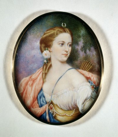 Portrait of Countess Anna Walewska, born Anna Maria Ricci, wife of Count Walewski (1810 - 1868). Museo del Risorgimento. Milan by Unknown artist
