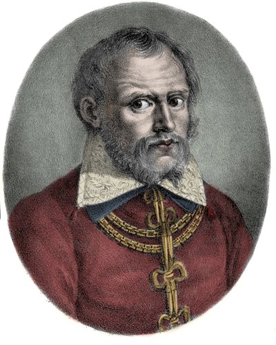 Portrait of Cypriano de Rory (Cipriano de Rory) (1515-1565), Flemish Composer by Unknown artist