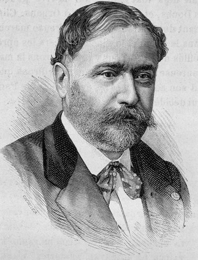 Portrait of De Chaudordy. 19th century engraving. by Unknown artist