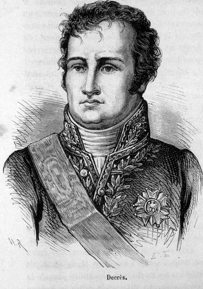 Portrait of Denis Decres (1761-1820) French Sailor by Unknown artist