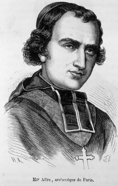 Portrait of Denys Auguste Affre (1793-1848), Archbishop of Paris by Unknown artist
