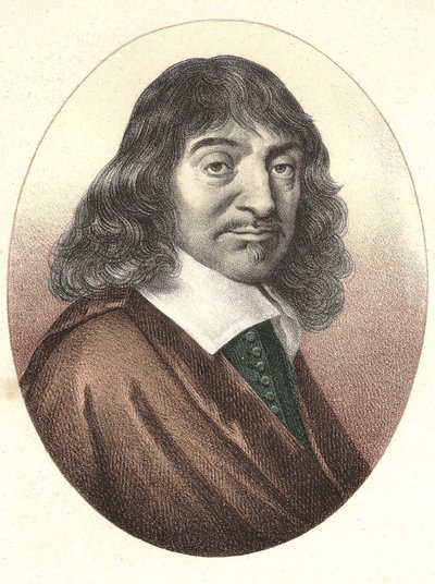 Portrait of Descartes (1596-1650) by Unknown artist