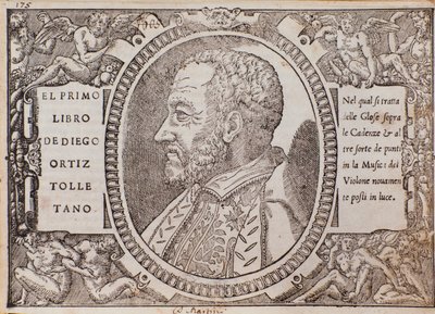 Portrait of Diego Ortiz Tolletano by Unknown artist