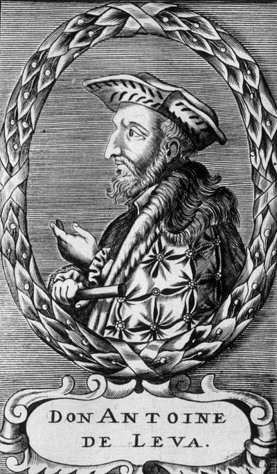 Portrait of Don Antoine de Leva - n.d. by Unknown artist