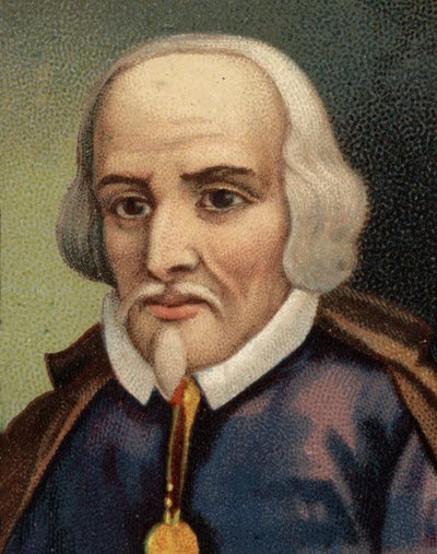 Portrait of Don Pedro Calderon de la Barca (1600-1681), Spanish Dramatic Poet by Unknown artist
