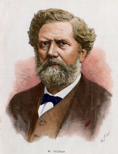 Portrait of Edme Felix Alfred Vulpian by Unknown artist