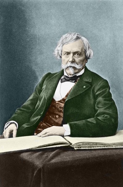 Portrait of Edmond Huot de Goncourt, French historian and writer by Unknown artist