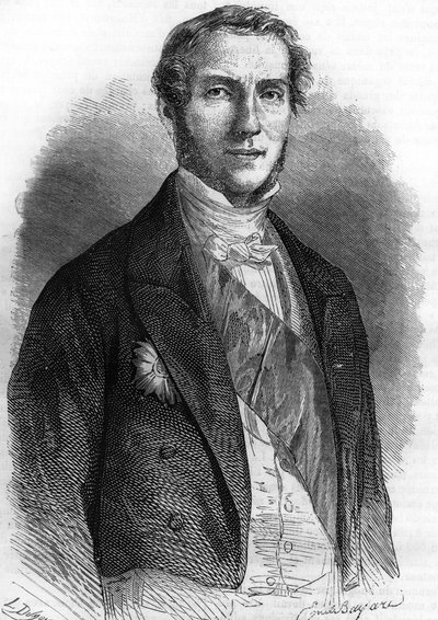 Portrait of Edouard Drouyn de Lhuys (1805-1881), French diplomat and politician. by Unknown artist