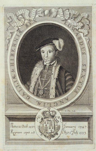 Portrait of Edward VI - in 