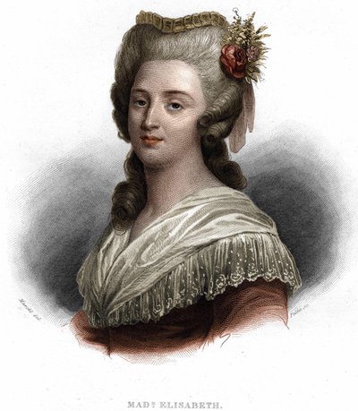 Portrait of Elisabeth Philippine Marie Hélène of France, known as 