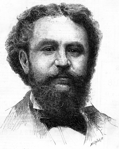 Portrait of Emile Bergerat (1845-1923), French writer by Unknown artist