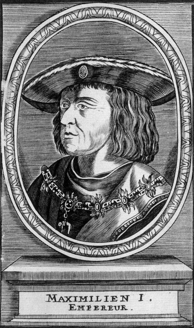 Portrait of Emperor Maximilian I (1459 - 1519), n.d. by Unknown artist
